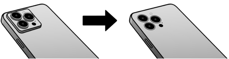 スマホのアウトカメラ